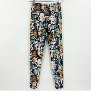 Clashist James Franco Celebrity Collage Leggings Size XS